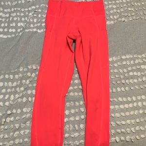 bright pink Fabletics leggings